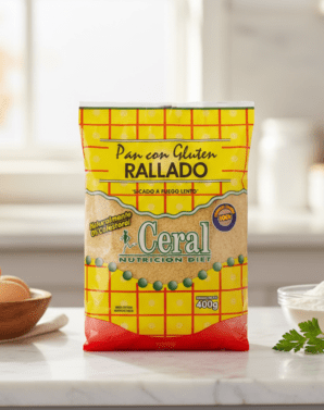 PAN RALLADO CON GLUTEN 400 GRS - CERAL