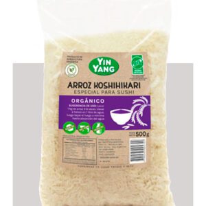 ARROZ KOSHIHIKARI 500 GRS ORGANICO - YINYANG