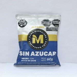 1 ALFAJOR DE 60GR SIN AZUCAR AGREGADA ENDULZADO CON STEVIA - DOÑA MAGDALENA