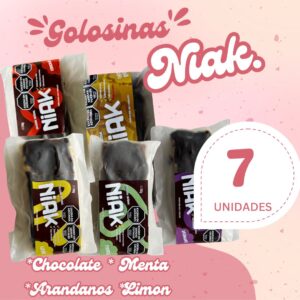 PACK NIAK GOLOSINAS X 7u. **SURTIDAS SEGUN STOCK **