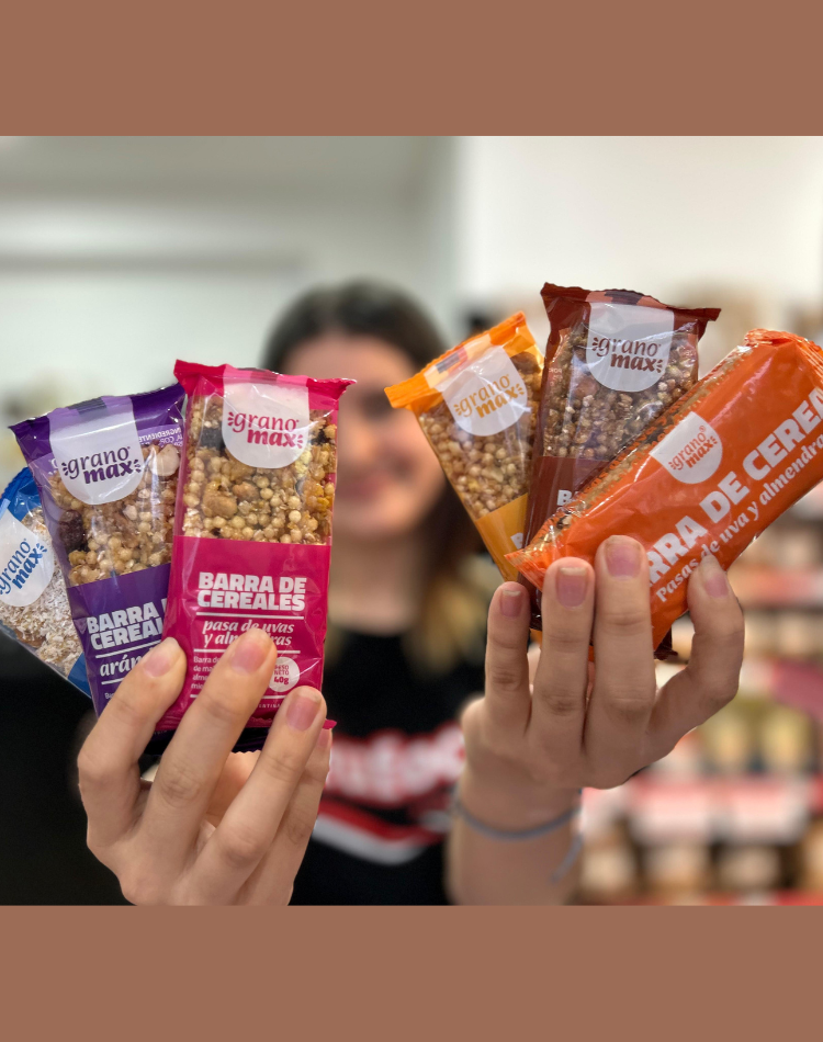 PACK X 12 BARRAS DE CEREAL SURTIDAS *SEGUN DISPONIBILIDAD* - GRANOMAX
