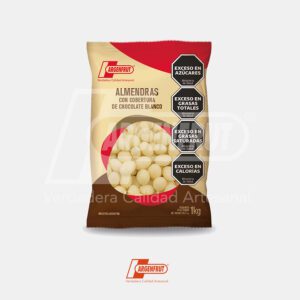 ALMENDRAS CON CHOCOLATE BLANCO X 1 KILO