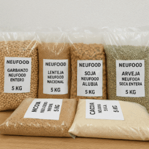 📦 PACK LEGUMBRES PREMIUM : GARBANZO ENTERO  5KG +LENTEJA  NACIONAL 5KG + SOJA TEXTURIZADA 5KG + POROTO  ALUBIA 5KG + ARVEJA  SECA ENTERA  5KG