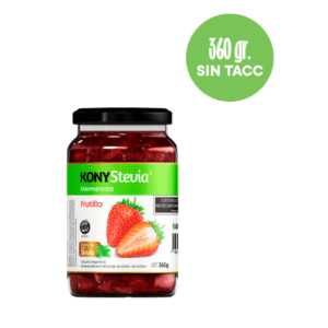 MERMELADA FRUTILLA X 360GR CON STEVIA - KONY