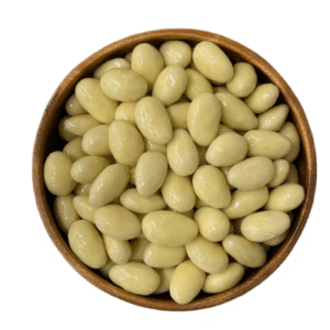 ALMENDRAS CON CHOCOLATE BLANCO X 200 Grs