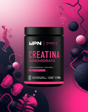 CREATINA MONOHIDRATO SABOR FRUTILLA 300 GRS - WPN