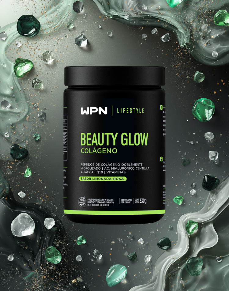 COLÁGENO BEAUTY GLOW SABOR LIMONADA ROSA 330 GRS - WPN
