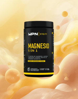 MAGNESIO 5 EN 1 SABOR LIMONADA ROSA 225 GRS - WPN