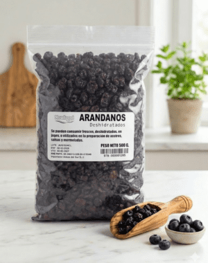Arandanos rojos deshidratados