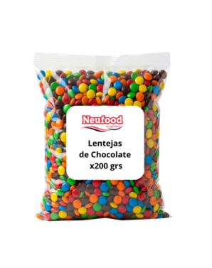 LENTEJAS DE CHOCOLATE 200 GRS