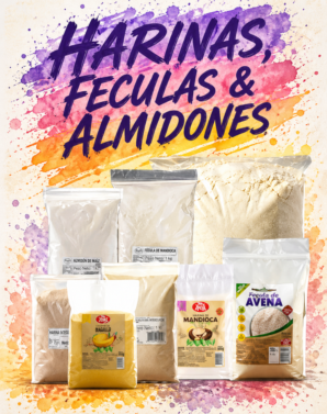 HARINAS, FECULAS Y ALMIDONES